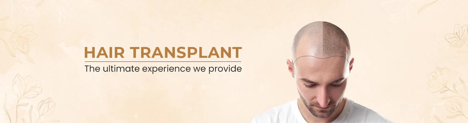 Transform your appearance with hair transplant!