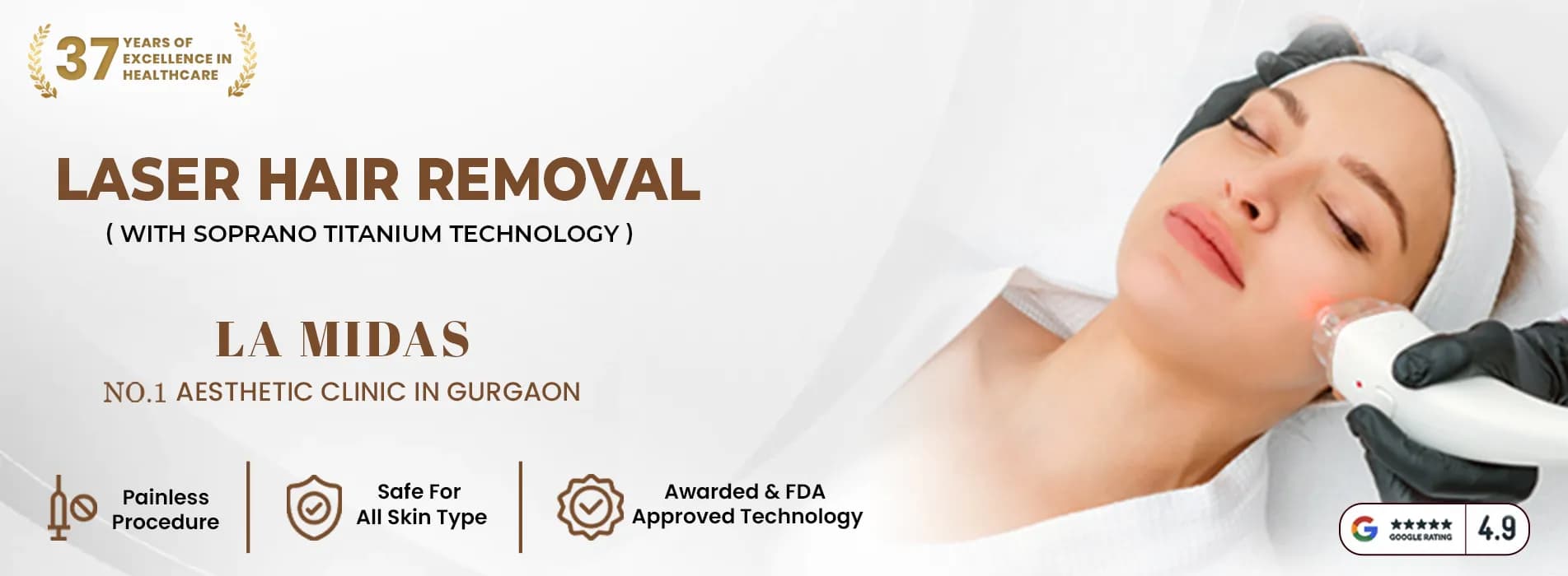 Laser Hair Removal Banner